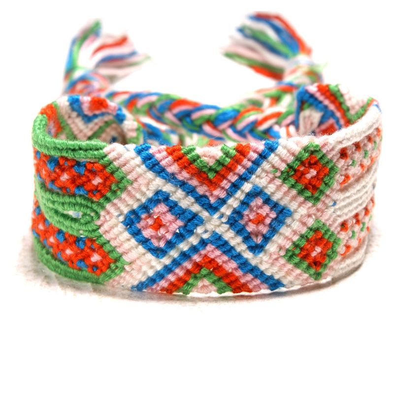 Pulsera De Encanto Bohemio Vintage Hand Wave Borlas Joyas Pulseras Coloridas Para Mujeres Hombres