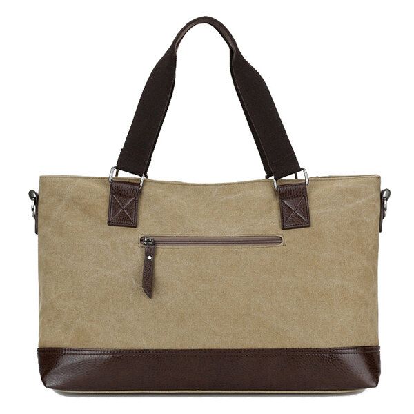Bolso De Viaje Con Bandolera Informal De Lona Para Hombre
