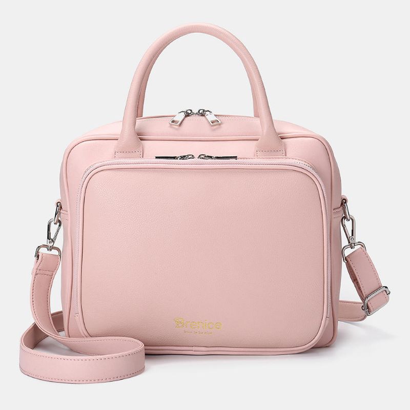 Bolso De Viaje Para Computadora Portátil De Diseñador Para Mujer Bolso Bandolera Sólido