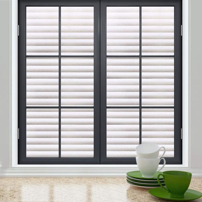 100200cm Película De Ventana Esmerilada Etiqueta De Vidrio Anti-uv Privacidad Oficina Decoración Del Hogar
