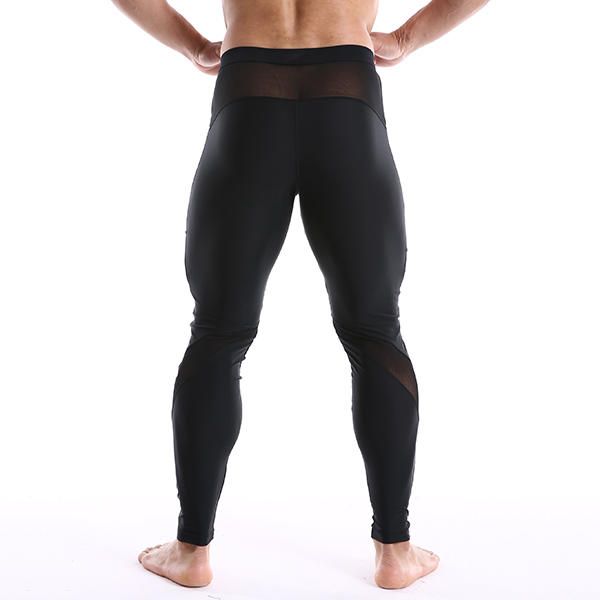 Primavera Verano Hombre Correr Fitness Pantalones Casuales Pantalones De Exterior De Color Suave Y Suave