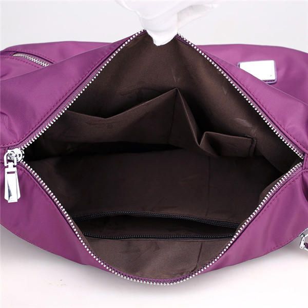 Bolsillos Laterales Para Mujer Bolsos Ligeros De Nailon Bolsos Cruzados Para Deportes Al Aire Libre Bolsos De Hombreajero