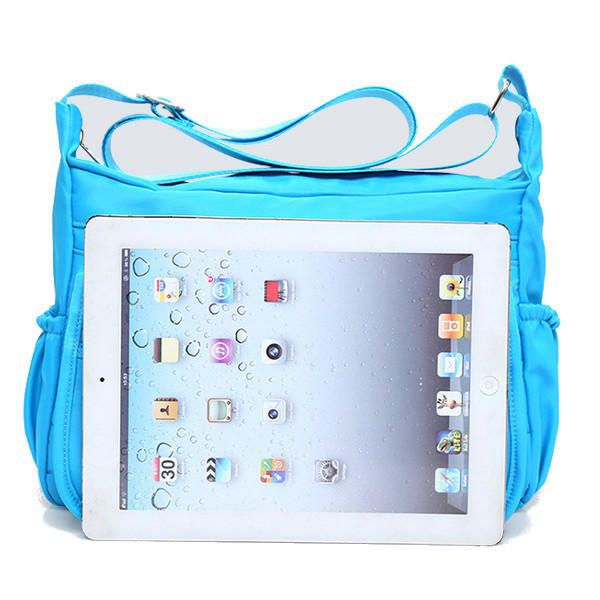 Bolsillos Multicapa Con Cremallera Bolso De Hombro Ligero Bolsos Cruzados Impermeables Bolsos De Hombreajero