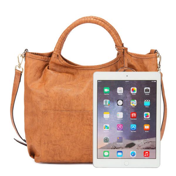Bolso Bandolera De Hombro De Gran Capacidad Floral Retro De Estilo Nacional Para Mujer