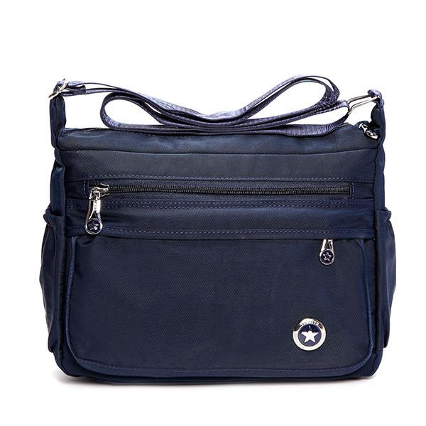 Bolso Bandolera Impermeable De Nailon Para Mujer Bolso Bandolera Informal Al Aire Libre