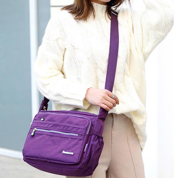 Bolso Bandolera Ligero Impermeable De Nailon