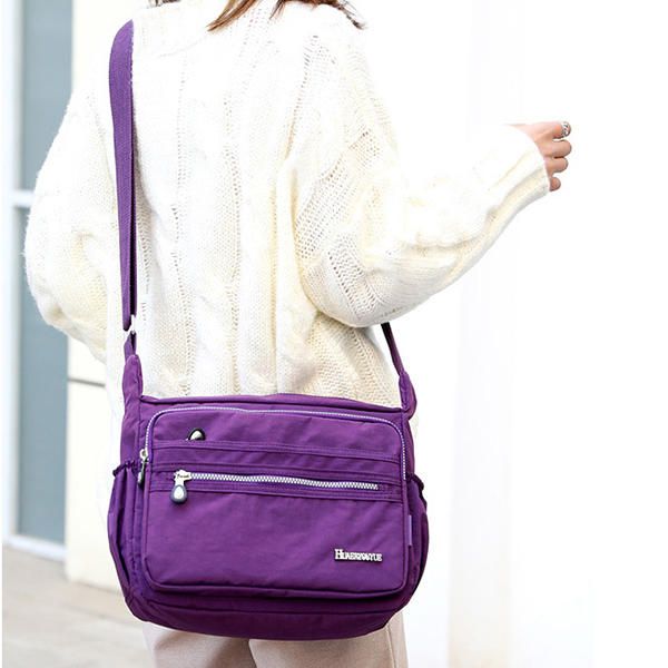 Bolso Bandolera Ligero Impermeable De Nailon