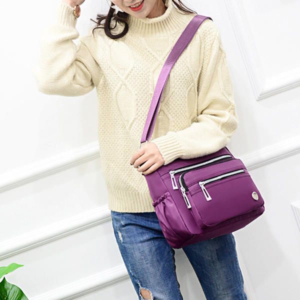 Bolso Bandolera Multicapa De Nailon Para Momia Bolso Bandolera
