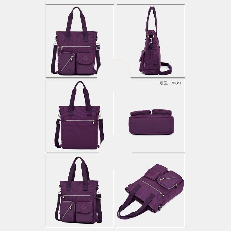 Bolso Bandolera De Nailon De Gran Capacidad Para Mujer