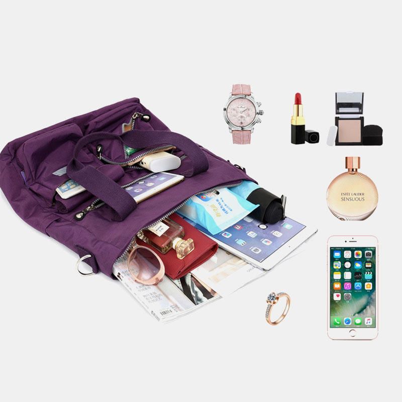 Bolso Bandolera De Nailon De Gran Capacidad Para Mujer