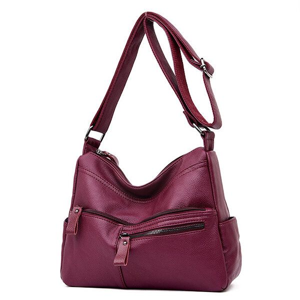 Bolso Bandolera De Ocio De Piel Sintética Para Mujer Bolso Bandolera Bolso Bandolera