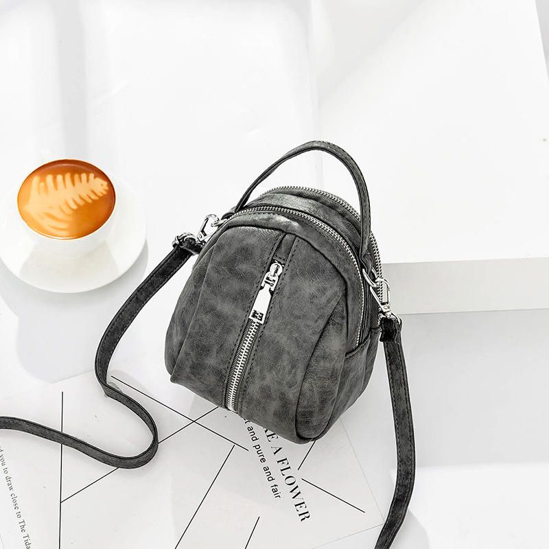 Bolso Cuadrado Pequeño De Nueva Moda De Ocio De Piel Sintética Para Mujer
