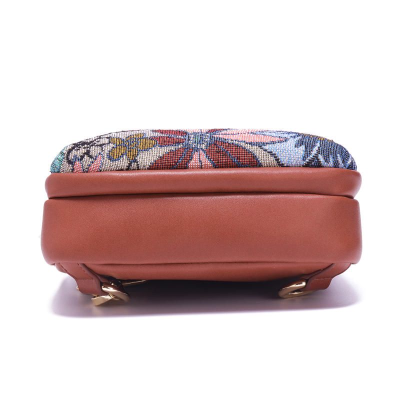 Bolso De Pecho Floral Bordado Para Mujer Bolso Bandolera Nacional Vintage