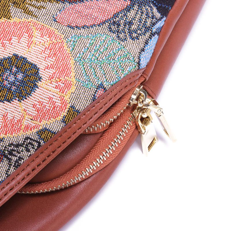 Bolso De Pecho Floral Bordado Para Mujer Bolso Bandolera Nacional Vintage