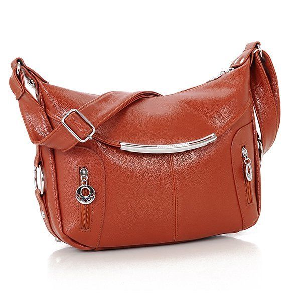 Bolsos Bandolera De Cuero Pu Para Mujer Bolsos De Hombro Bolsos Casuales Para Mujer