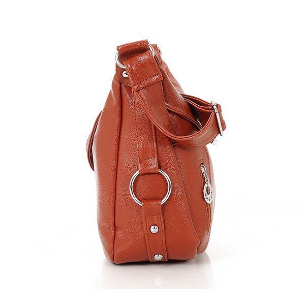 Bolsos Bandolera De Cuero Pu Para Mujer Bolsos De Hombro Bolsos Casuales Para Mujer