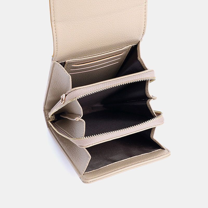 Mujeres Casual Patchwork 6.3 Pulgadas Bolsa Para Teléfono 4 Ranuras Para Tarjetas Bolso Bandolera Bolso Bandolera