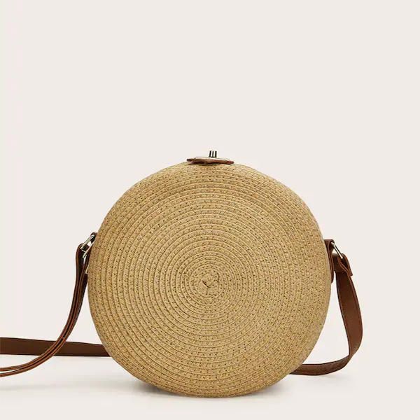 Omen Crossbody Summer Beach Bags Mujer Bolsa De Paja