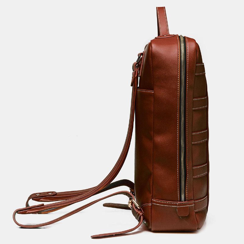 Hombres Bolsa De Negocios Multifuncional De Gran Capacidad Mochila Bolso Trabajo De Oficina