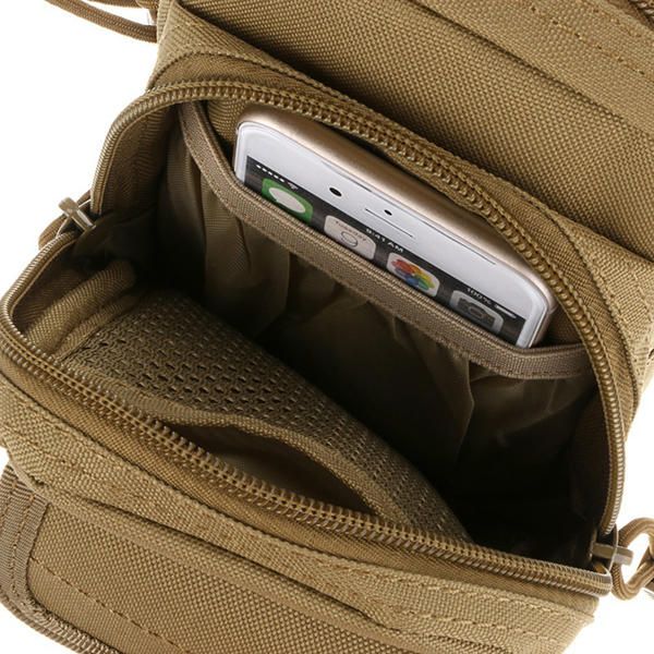 Bolso Bandolera Táctico Al Aire Libre De Nailon Para Hombre