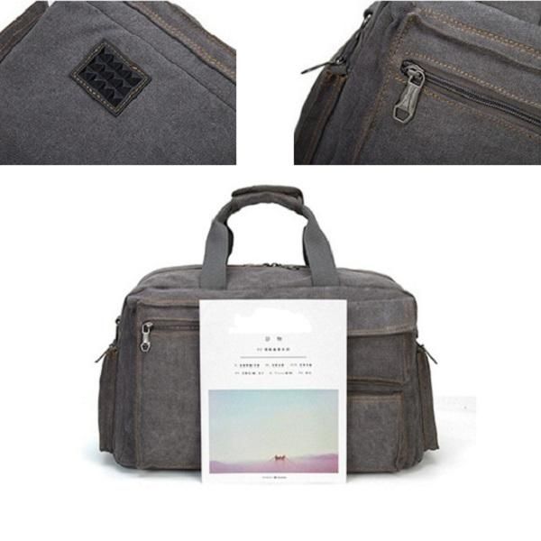 Bolso De Viaje De Lona De Gran Capacidad Bolso Bandolera Deportivo Bolso Bandolera Para Hombres