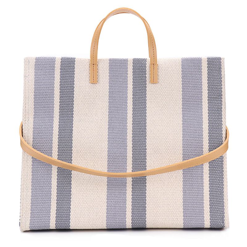 Bolso De Mano De Color De Costura De Lona Para Mujer Bolso Bandolera Bolso Bandolera