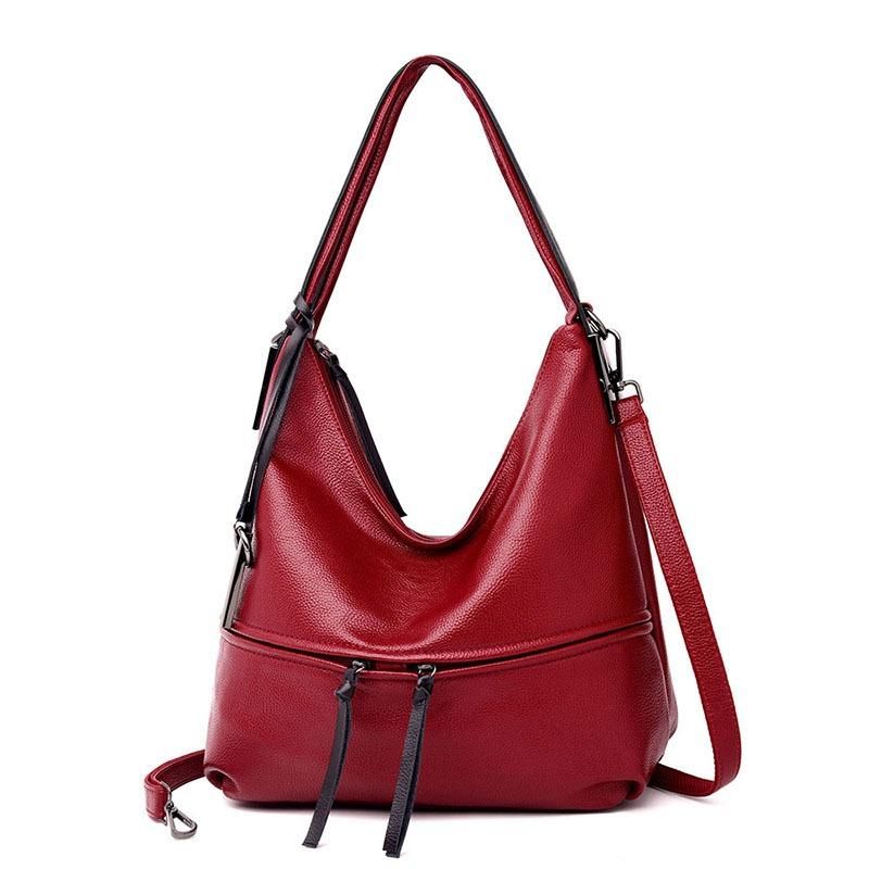 Bolsos De Hombro Elegantes De Diseñador De Piel Sintética De Moda Para Mujer