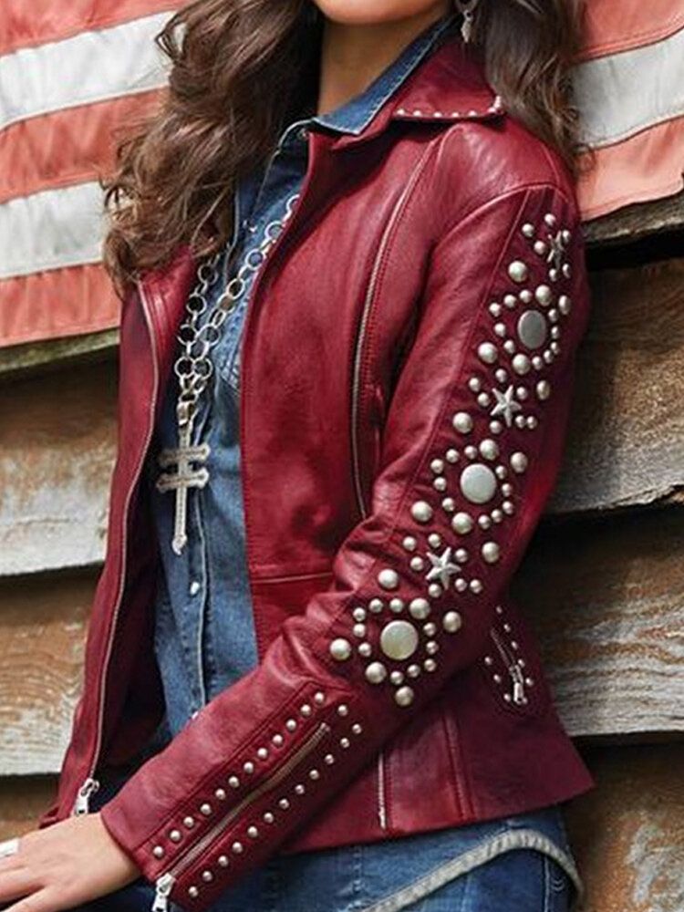 Abrigos De Chaqueta Casual De Manga Larga Para Mujer