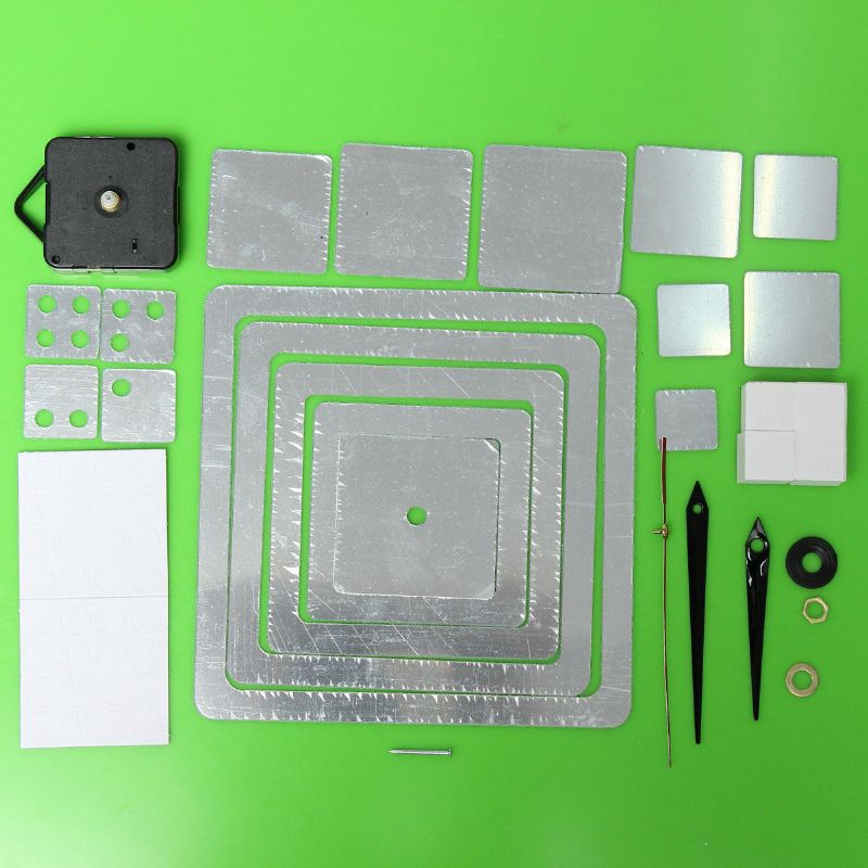 2 Colores Diy Etiqueta De La Pared Reloj Pegatinas De Pared Reloj Acrílico Dados Etiqueta De La Pared Decoración De La Pared Del Hogar