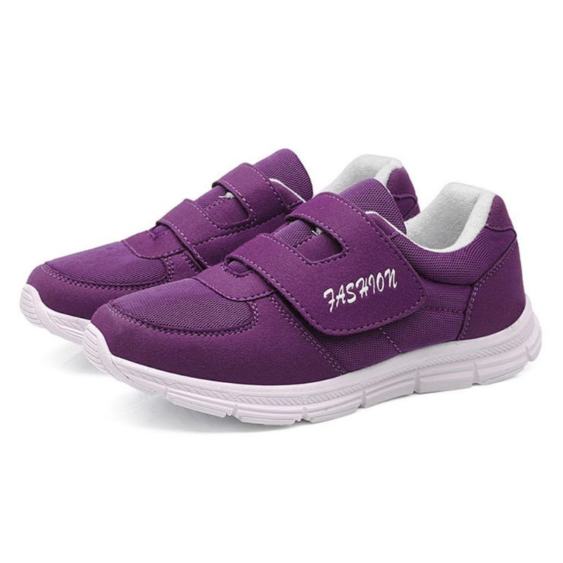 Zapatillas De Deporte Cómodas Para Caminar Antideslizantes Y Huecas Con Gancho Para Mujer