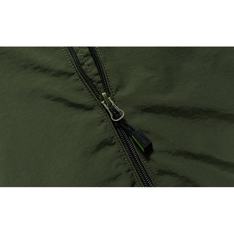 Chaqueta De Secado Rápido Impermeable Ligera A Prueba De Viento Para Exteriores