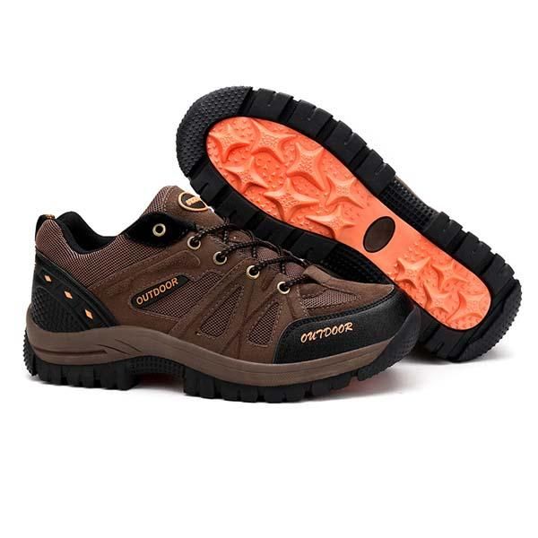 Hombres Senderismo Con Cordones Al Aire Libre Zapatillas Deportivas Ligeras Para Correr