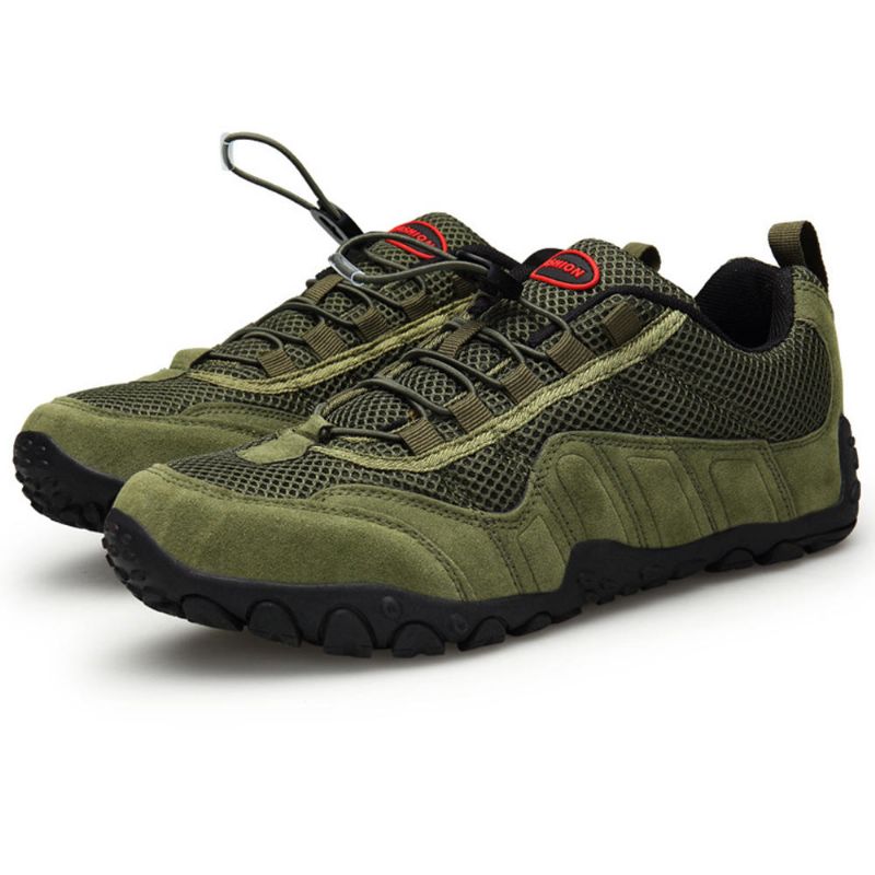Hombres Soft Meh Suede Outdoor Senderismo Zapatillas Deportivas Zapatillas
