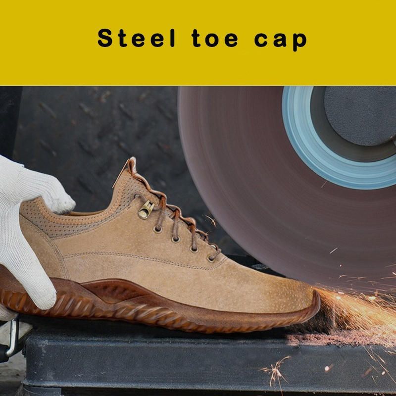 Zapatos De Trabajo De Seguridad Blandos Antideslizantes Ligeros Y Antideslizantes