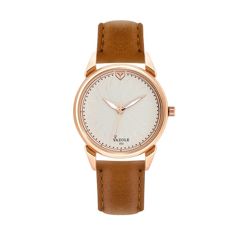 Yazole 353 Reloj De Pulsera Para Hombre De Estilo Empresarial Relojes De Cuarzo De Mano Luminosa