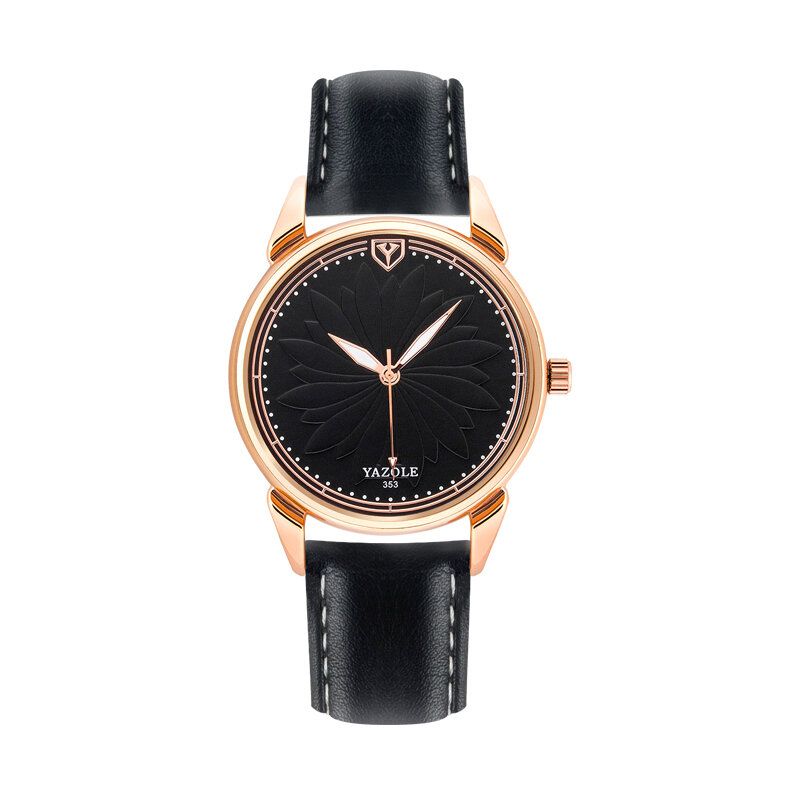 Yazole 353 Reloj De Pulsera Para Hombre De Estilo Empresarial Relojes De Cuarzo De Mano Luminosa